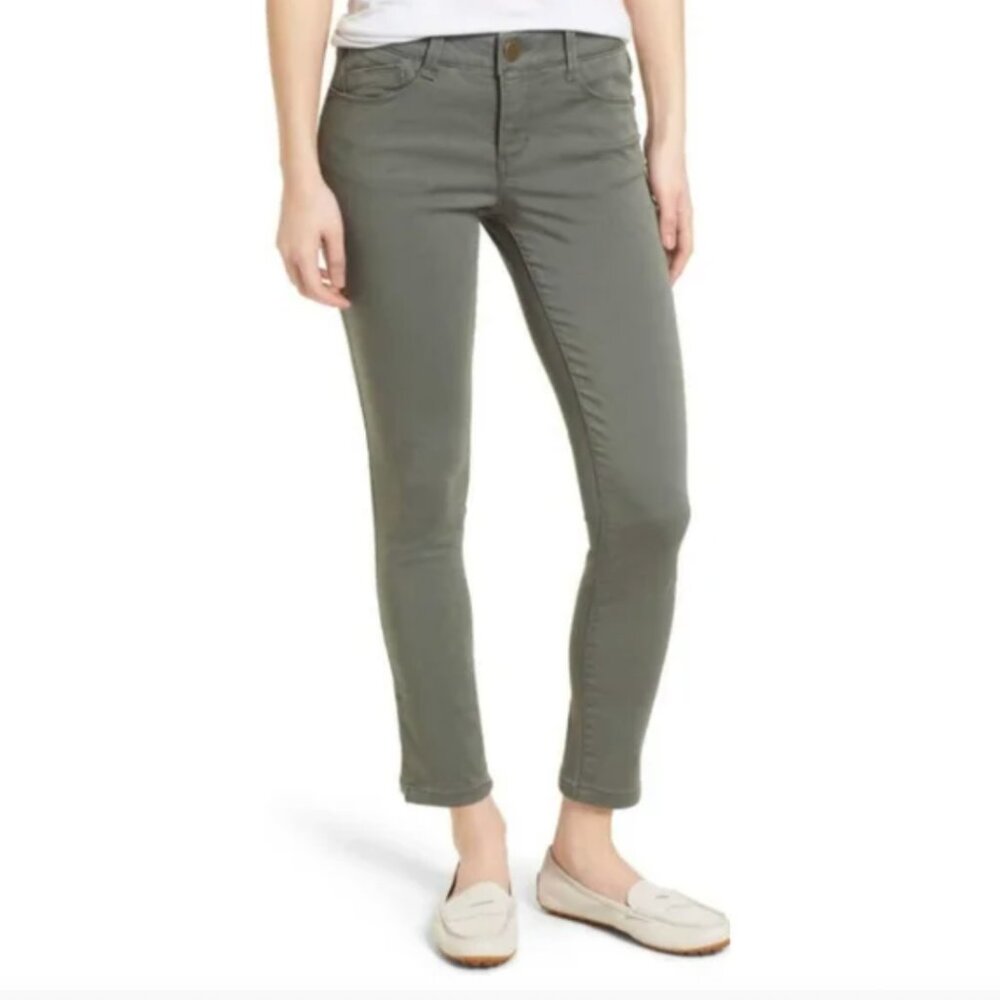 NEW NWT Wit & Wisdom "Ab" solution Ankle Skimmer Thyme Green 10P